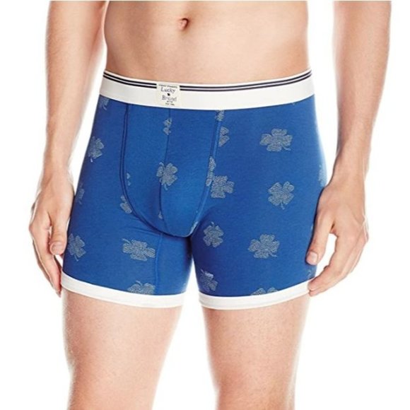 Lucky Brand Men's Printed Stretch Boxer Brief SIZE M  Underwear NWOT - Picture 1 of 2